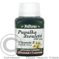 Minnesota mining and manufacturing co. (3M) MedPharma Pupalka dvouletá 500 mg + vitamín E tob. 37