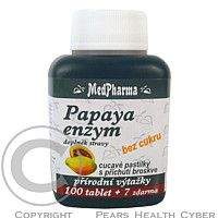 MEDPHARMA Papaya enzym chew. tbl. 107