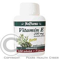 MEDPHARMA Vitamín E 200mg forte tob.107