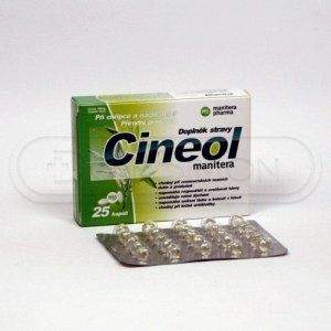 Manitera-pharma Cineol manitera 100mg cps.25
