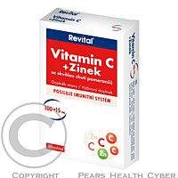 VITAR Revital Vitamín C+zinek tbl.30