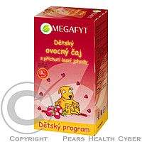 MEGAFYT-R , Megafyt Dětský ovocný čaj s příchutí lesní jahody 20 x 2 g nálev. sáčky
