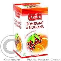 MEDIATE Pomeranč a guarana čaj 20 x 2g