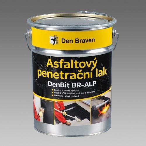 Asfaltový penetrační lak DenBit BR - ALP Den Braven 19 kg černá