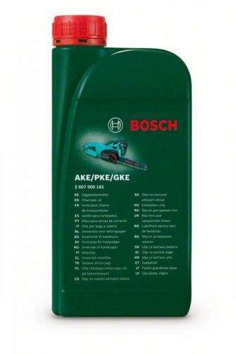 Bosch nářadí Příslušenství Bosch pro AKE, Olej pro řetězové pily (1 litr), biologicky odbouratelný