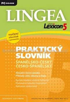 CD Lexicon5 Praktický slovník Španělsko-český, Česko-španělský