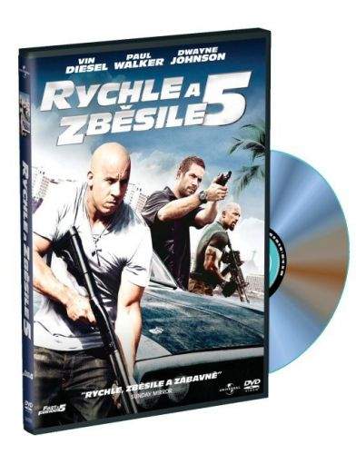 Bontonfilm Rychle a zběsile 5 (Vin Diesel, Paul Walker) (DVD) DVD