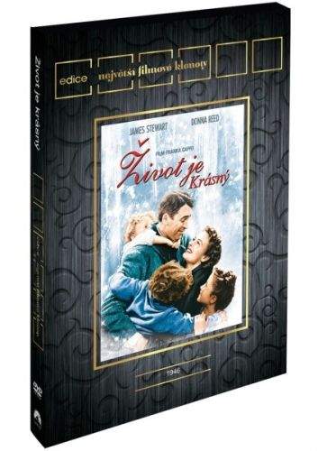 Magic Box Život je krásný (James Stewart) (DVD) (pouze s českými titulky) - edice filmové klenoty DVD