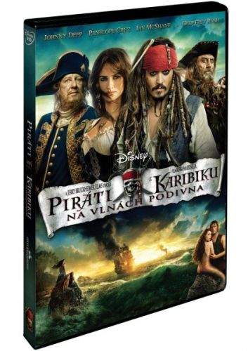 Disney Piráti z Karibiku: Na vlnách podivna (Johnny Depp) (DVD) DVD