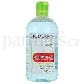Bioderma Sébium čisticí emulze pro smíšenou a mastnou pleť (Sébium H2O, Micelle Solution) 500 ml