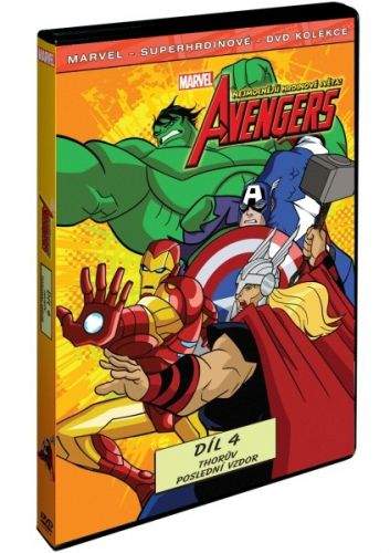 Disney The Avengers: Nejmocnější hrdinové světa 4 (DVD) DVD