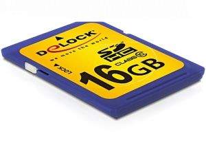 DeLock SDHC Card 16 GB