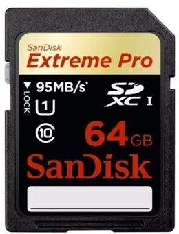 Sandisk SDHC Extreme Pro 64 GB