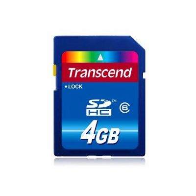 Transcend SDHC Class 10 4 GB