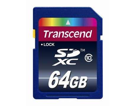 Transcend SDXC Class 10 64 GB