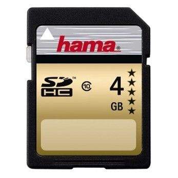Hama SDHC CLASS 10 4 GB