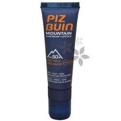 Piz Buin SPF 50+ (Mountain Combi "2 in 1" Sun Cream SPF 50+ a Lipstick) 20 ml