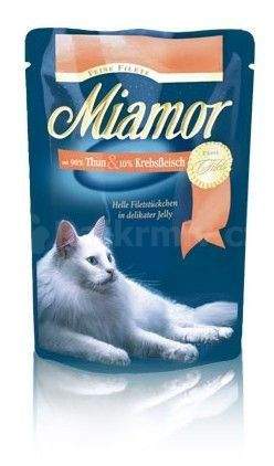 Miamor Cat Filet tuňák+krab 100 g