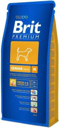 Brit Premium Dog Senior M 15 kg
