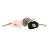 TRIXIE Mikročipová myš se zvukem, catnip 6 cm