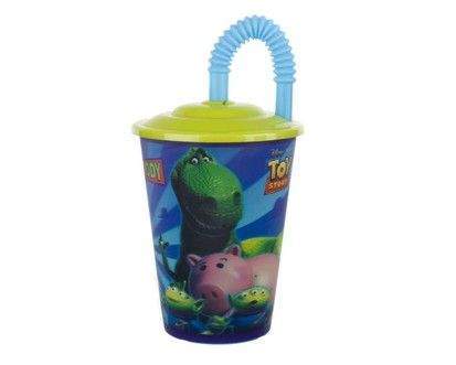 BANQUET pohárek 450 ml s víčkem, Toy Story L