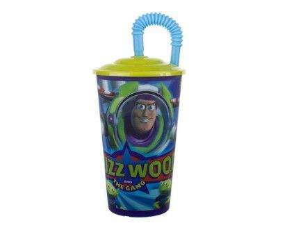 BANQUET pohárek 600 ml s víčkem,Toy Story L