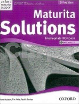 Falla Tim, Davies Paul A.: Maturita Solutions 2nd Edition Intermediate Workbook with Audio CD CZEch Edition
