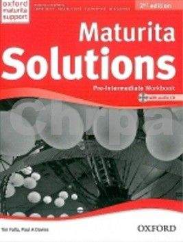 Falla Tim, Davies Paul A.: Maturita Solutions Pre-Intermediate Workbook 2nd Edition with audio CD pack CZ