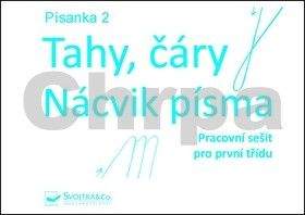 Písanka 2 Tahy, čáry Nácvik písma