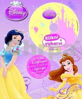 Disney Princezny Omalovánka s CD