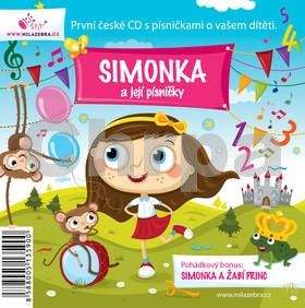 Milá zebra Simonka a její písničky