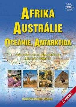 Kartografie PRAHA Afrika, Austrálie, Oceánie, Antarktida