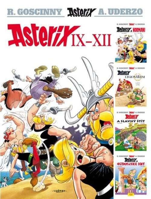 René Goscinny, Alberto Uderzo: Asterix IX-XII