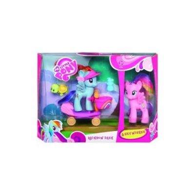 Hasbro My Little Pony rainbow dash na skútru