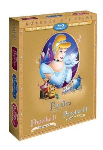 Popelka 1+2+3 DVD