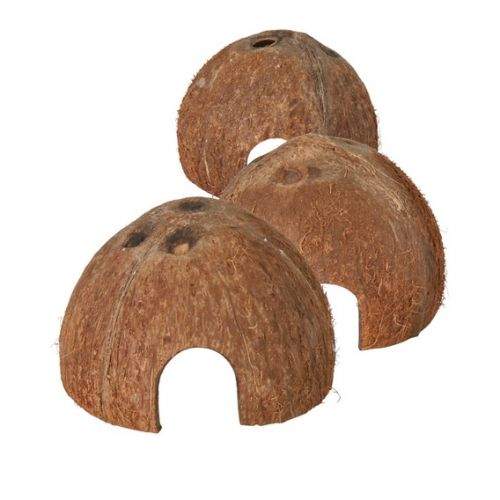 TRIXIE Set domečků z kokosových ořechů 3 ks
