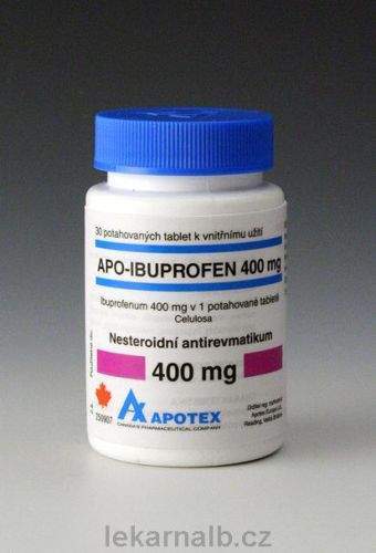 Apo-Ibuprofen 400 mg 30 tablet