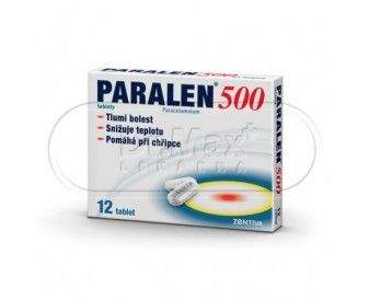 PARALEN 500 500 mg 12 tablet