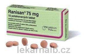 RANISAN 75 mg 10 tablet
