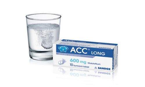 ACC LONG 600 mg 10 tablet