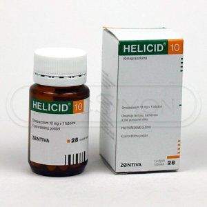 HELICID 10 mg 28 tobolek