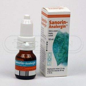 Sanorin-Analergin kapky 10 ml