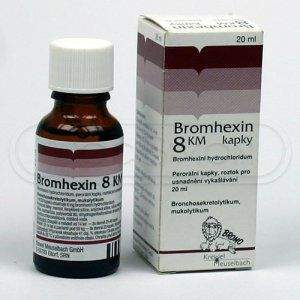 BROMHEXIN 8 KM kapky 20 ml