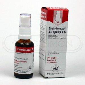 Clotrimazol AL Sprej 1 % 30 ml