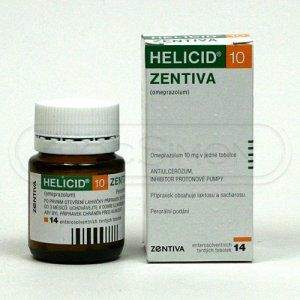 Helicid 10 10 mg 14 kapslí