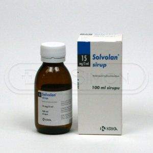 Solvolan sirup 300 mg 100 ml