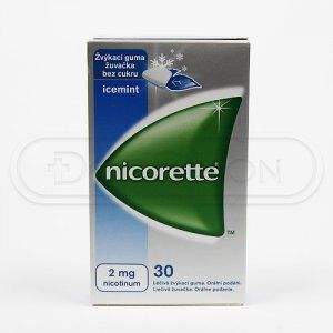 NICORETTE ICEMINT žvýkačky 2 mg 30 kusů