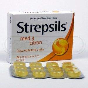 STREPSILS MED A CITRON 24 pastilek