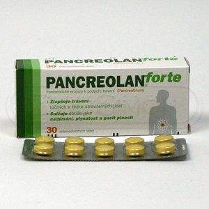 Pancreolan Forte 220 mg 30 tablet