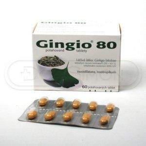 Gingio 80 mg 60 tablet